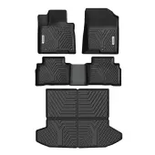 YITAMOTOR® Black Floor Mats for 2022-2025 Hyundai Tucson(NOT for Hybrid)