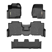 YITAMOTOR® 2018-2025 Ford Expedition/Expedition Max with 2nd Row Bench Seat Floor Mats, Front 1st & 2nd 3rd Seat