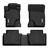 YITAMOTOR® 2012-2015 Honda Civic Floor Mats, Black All-Weather Custom Fit
