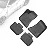 OEDRO Floor Mats for 2011-2022 Dodge Charger/Chrysler 300 RWD, Black TPE All-Weather Floor Liners