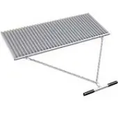 YITAMOTOR® ATV UTV 6 x 3 Feet Heavy Duty Durable Drag Mat Zinc and Steel Mesh Field Surface Leveling Drag Mat for Manual or Vehicle Pulling