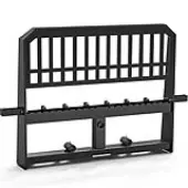 YITAMOTOR® 45"" Pallet Forks Frame Attachment, 4000 lbs Capacity with 2 Inch Receiver Hitch & Spear Sleeves for Kubota Bobcat Skid Steer Loaders Tracto