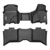 YITAMOTOR® Floor Mats For 12-18 Dodge Ram 1500/2500/3500 Crew Cab,19-24 Ram 1500 Classic Crew Cab