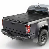 FRP Hard Tri-fold Truck Bed Tonneau Cover Fits for Chevy Silverado/GMC Sierra 1500 New Body Style 2007-2025 5.8ft Bed