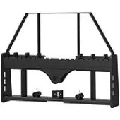 YITAMOTOR® 2500lbs Pallet Fork Frame Attachment, 45"" Skid Steer Pallet Fork Frame with 2"" Hitch Receiver & Spear Sleeves for Loaders Tractors Quick Ta