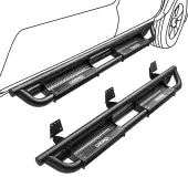 OEDRO 6 inch Running Boards for 2019-2026 Dodge  Ram 1500 New Body Crew Cab nerf bars steps Side Steps Paintable Black Step Armor, Powder Coated Black