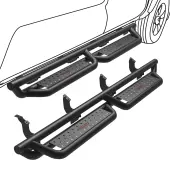 OEDRO® Running Boards for 2022-2026 Toyota Tundra Crewmax Cab, Bolt-on Drop Side Step, Black Powder Coated All-Steel Nerf Bar
