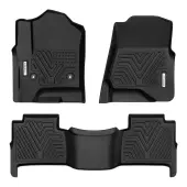 YITAMOTOR® Floor Mats Floor Liner for 2015-2020 Chevrolet Tahoe/GMC Yukon, 1st & 2nd Row All Weather Protection