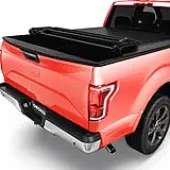 OEDRO 5.5ft Quad-Fold Tonneau Bed Cover for 2015-2025 Ford F150 F-150 (Excludes Raptor Series) – Waterproof, Durable, Easy Installation