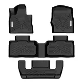 YITAMOTOR® 20-25 Ford Explorer 6 Passenger Models Floor Mats 1st,2nd and 3rd Row Floor Liners All-Weather Protection
