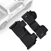 OEDRO All-Weather Floor Mats for 2019-2025 Chevy Silverado 1500 & GMC Sierra 1500 Crew Cab & 2020-2025 Chevy Silverado & GMC Sierra 2500HD 3500HD Crew
