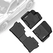 OEDRO Floor Mats for 2019-2025 Honda Passport, Black TPE All-Weather Guard Custom Fit Liner Set