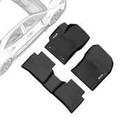 OEDRO Floor Mats for 2020-2025 Toyota Corolla Hybrid LE, All-Weather Custom Front & Rear 2 Row Liner Set