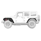 Front Inner & Front & Rear Fender Flares for 2007-2018 Jeep Wrangler JK