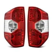 YITAMOTOR® Tail Lights Assembly Compatible with 2014-2021 Toyota Tundra, Red Clear OE Replacement Taillights - Driver and Passenger Side