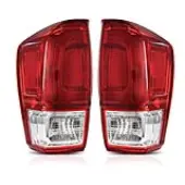 YITAMOTOR® Rear Taillight Tail Lamp Brake Lamp Compatible With 2016-2022 Tacoma OE Replacement - Passenger and Driver Side(Left and Right)