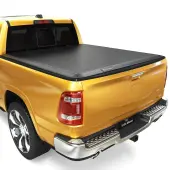 YITAMOTOR® Soft Quad Fold 02-25 Ram 1500 Classic/New body, Fleetside 6.4 ft Bed Without Rambox Truck Bed Tonneau Cover