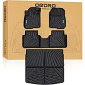 OEDRO  Floor Mats Cargo Liners Fit for 2017-2022 Honda CR-V : Custom Fit TPE All-Weather Liners & Cargo Mat Upgrade