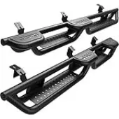 OEDRO 6"" Running Boards Steps Dual Convex Nerf Bars for 2005-2023 Toyota Tacoma Double Cab/Crew Cab(4-doors Size=1:0.75)
