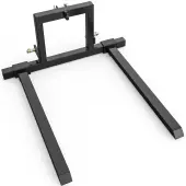 YITAMOTOR® 3 Point Hitch 1500 lbs Pallet Forks for Category 1 Tractor