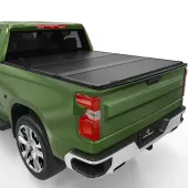 YITAMOTOR®  FRP Hard Tri-fold Truck Bed Tonneau Cover Compatible with 2020-2025 Chevy Silverado/GMC Sierra 2500 3500 HD 6.9 ft Bed