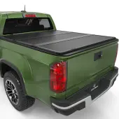 FRP Hard Tri-Fold Truck Bed Tonneau Cover Compatible with 2015-2025 Chevy Colorado/GMC Canyon 5.2 ft Bed