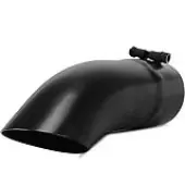 YITAMOTOR 2.25 Inch Exhaust Tips, 2.25"" Inlet 2.25"" Outlet 9"" Long Stainless Steel Professional Exhaust Tip