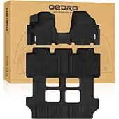 OEDRO Floor Mats for 2011-2017 Honda Odyssey, 3 Row Liner Set Car Floor Liners