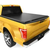 YITAMOTOR® Soft Quad Fold 2015-2025 Ford F-150, Styleside 5.5 ft Bed Truck Bed Tonneau Cover