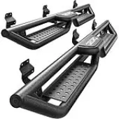 OEDRO 6"" Running Boards Fits for 2015-2025 Ford F150 SuperCrew Cab 4-Doors & 2017-2024 F250 F350 Super Duty Supercrew Cab, Bolt-on Side Steps Steel Ne