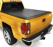 Quad Fold Tonneau Cover for 2007–2013 Chevy Silverado & GMC Sierra 1500, 5.8 ft Bed | YITAMOTOR