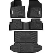 2023-2025 Kia Sportage Floor Mats (Non-Hybrid) | Waterproof TPE All-Weather Liners | Anti-Slip Custom Fit Protection