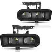 YITAMOTOR LED Fog Lights Compatible with 1999-2006 GMC Sierra 1500/2500, Yukon, Yukon XL Fog Light Assembly