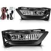 YITAMOTOR Fog Lights Assembly Compatible with 2013 2014 2015 Accord Sedan
