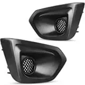 YITAMOTOR Fog Light Cover Front Bumper Compatible with 2012 2013 2014 Subaru Impreza(Not Fit WRX Models), Pair Matte Black Foglight Covers