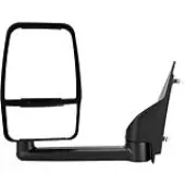 YITAMOTOR Left Driver Mirror - 2003-2019 Chevy Express/GMC Savana | Manual Folding, Wide-View, Durable Black