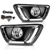 YITAMOTOR Fog Lights for 15-20 Chevy Colorado w/ Bulbs Wiring Harness & Switch