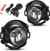 YITAMOTOR Fog Lights Compatible with 2005-2015 Xterra & 2010-2019 Frontier Fog Lamps, with H11 12V 55W Bulbs,Wiring Harness and Switch