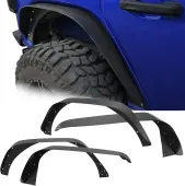 YITAMOTOR Steel Fender Flares for 2018-2024 Jeep Wrangler JL & JLU – Heavy-Duty Off-Road Protection