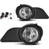 YITAMOTOR Fog Lights Compatible with 2011 2012 2013 2014 2015 2016 2017 2011-2017 Sienna (Not Fit SE Models) Fog Lamps with H11 12V 55W Bulbs