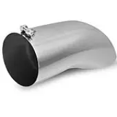 YITAMOTOR 5 Inch Inlet Exhaust Tip, 5"" Inlet 5"" Outlet 15"" Overall Length Stainless Steel Exhaust Tips Chrome Polished Tailpipe