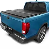 OEDRO Hard Tri-Fold Truck Bed Tonneau Cover Compatible with 2017–2025 Honda Ridgeline 5ft Bed, FRP Fiberglass Panels, Waterproof Easy installation