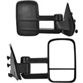 YITAMOTOR Manual Telescoping Tow Mirrors for Chevy Silverado GMC Sierra 1500 2500HD 3500HD