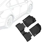 OEDRO Floor Mats for 2014-2015 Nissan Altima & 2016-2020 Maxima, All-Weather Guard TPE Full Set Floor Liners