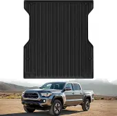 YITAMOTOR Heavy-Duty Bed Mat for 2024-2025 Toyota Tacoma 5FT – TPE All-Weather Protection