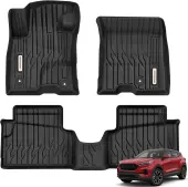 2022-2025 Ford Maverick Hybrid Floor Mats - Custom Fit All-Weather TPE Liners