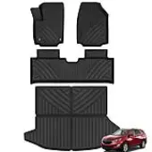 YITAMOTOR All-Weather Floor Mat Set for 2025-2026 Chevy Equinox - TPE Floor & Trunk Liners
