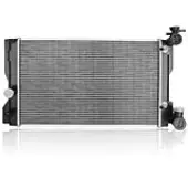 YITAMOTOR Aluminum Radiator - Direct Fit for 2009-2010 Pontiac Vibe, 2009-2019 Toyota Corolla & 2009-2014 Matrix | 1.8L 2.0L