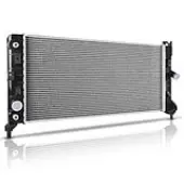 YITAMOTOR Aluminum Radiator - Direct Fit for 2005-2011 GM Sedans | 3.5L 3.9L 5.3L V6 V8 Compatible