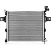 YITAMOTOR Aluminum Radiator - Direct Fit for 2005-2010 Jeep Grand Cherokee & Commander | 3.0L-6.1L V6 V8 Engines